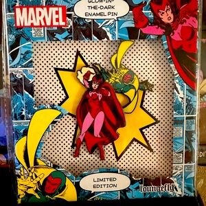 Disney Loungefly Wanda and Vision Limited Edition Sliding Pin